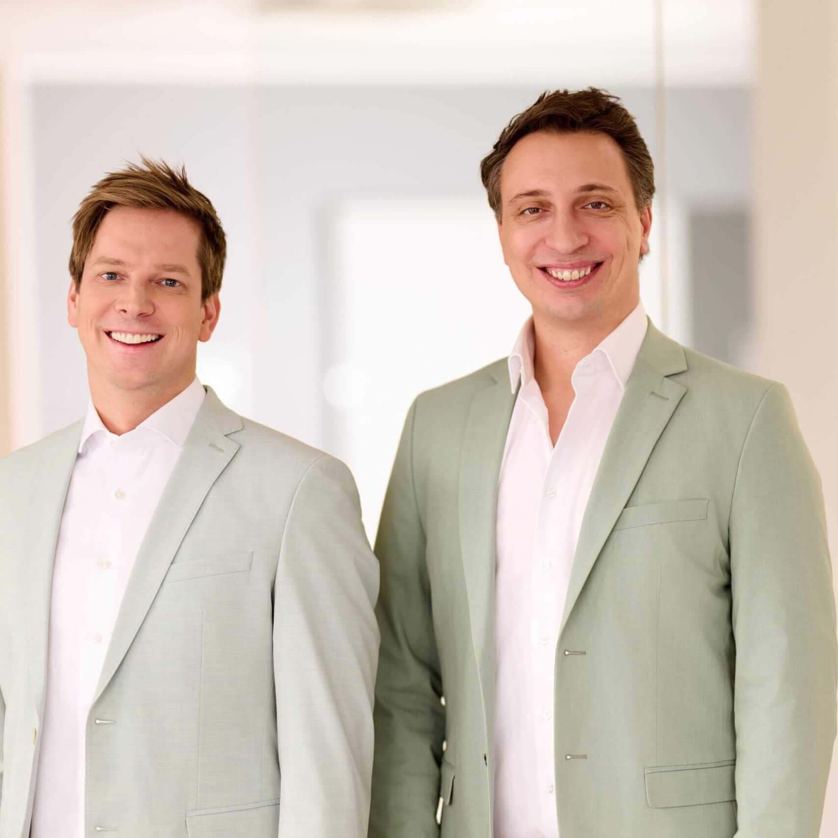 Gonnermann und Schultz vom Augencentrum Rothenbaum