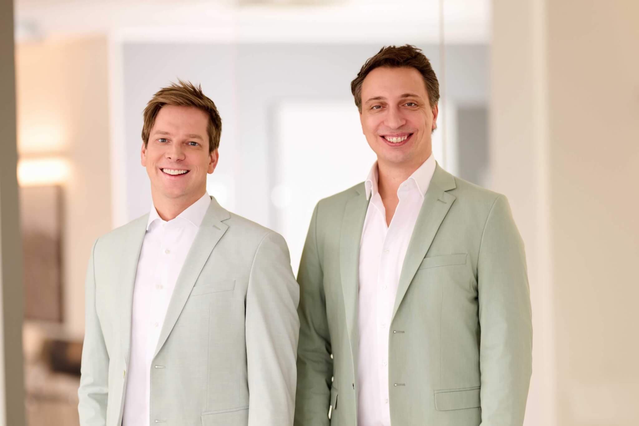Gonnermann und Schultz vom Augencentrum Rothenbaum