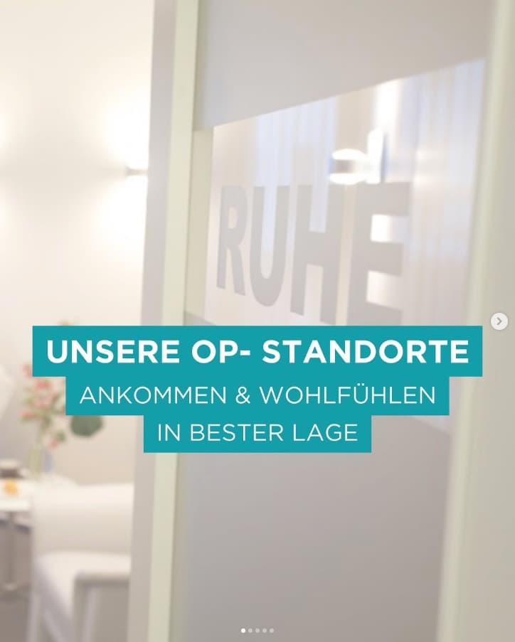 Instagram: Unsere OP-Standorte
